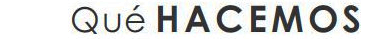 hacemos